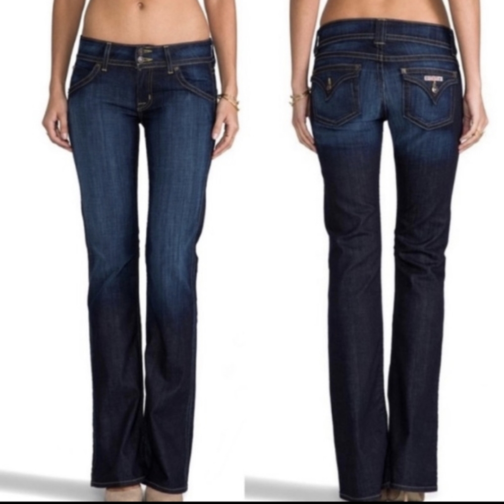 Hudson Signature Midrise Bootcut Jeans sz 27
